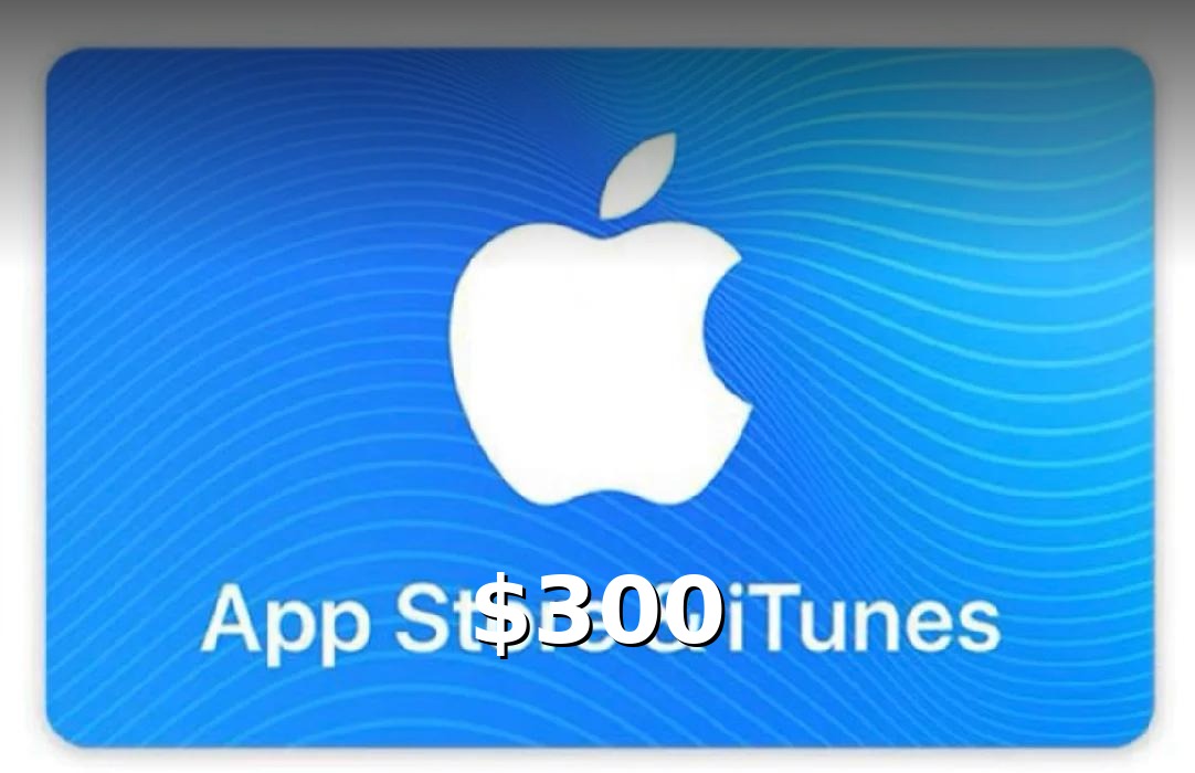 iTunes $300 US